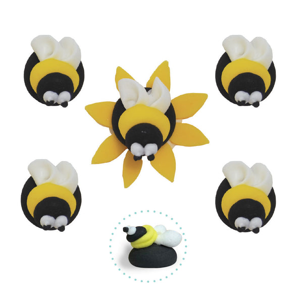 Bumblebee Sugarcraft Toppers
