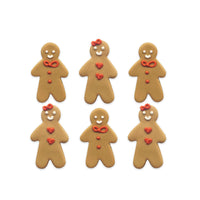 Gingerbread Friend Sugar Toppers