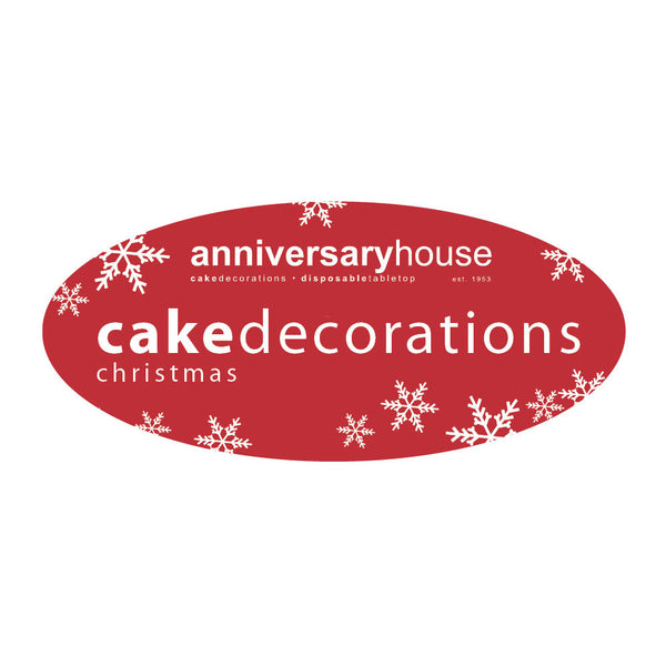 Merchandising Christmas Cake Decorations Spinner Header Card