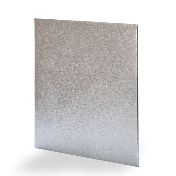 Individually Wrapped Square Cake Board Silver 12in