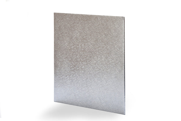 Individually Wrapped Square Cake Board Silver 14in